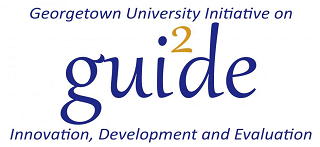 Georgetown University Initiative on Innovation, Development and Evaluation logo